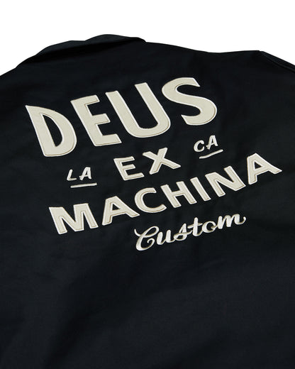 DEUS EX MACHINA WORKWEAR JACKET 2.0 - BLACK