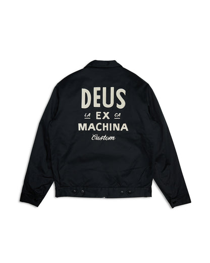 DEUS EX MACHINA WORKWEAR JACKET 2.0 - BLACK
