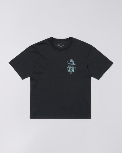 EDWIN EDOKA BATH HOUSE T-SHIRT - BLACK
