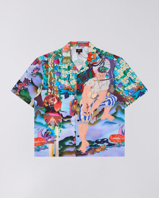 EDWIN HEDI & THAMI SHIRT SS - MULTICOLOR