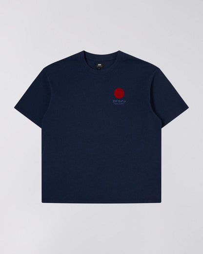 EDWIN JAPANESE SUN SUPPLY T-SHIRT - MARITIME BLUE