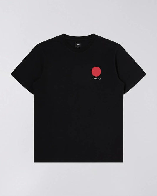 EDWIN T-SHIRT JAPANESE SUN T-SHIRT - BLACK