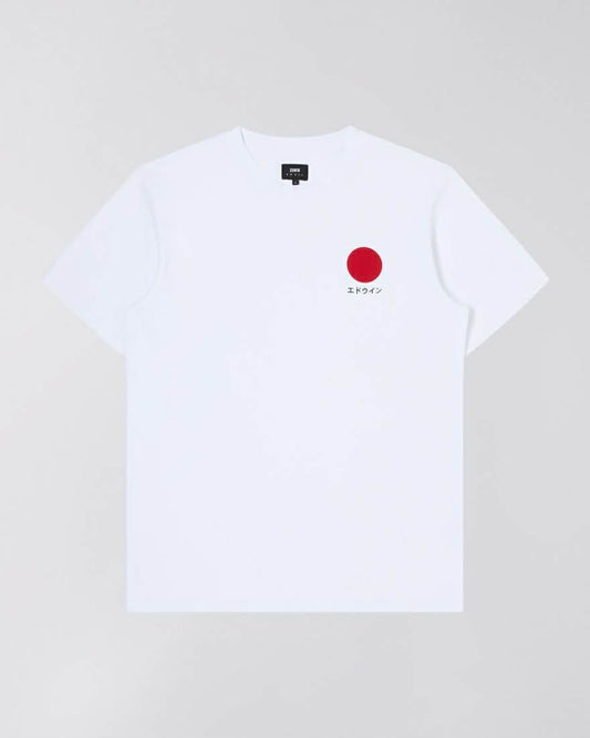 EDWIN T-SHIRT JAPANESE SUN T-SHIRT - WHITE