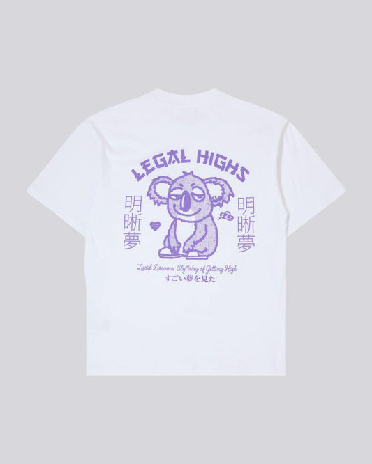 EDWIN LEGAL HIGHS T-SHIRT - WHITE