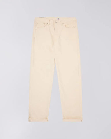 EDWIN LOOSE STRAIGHT JEANS KAIHARA RED SELVEDGE 13 OZ NATURAL - NATURAL RINSED