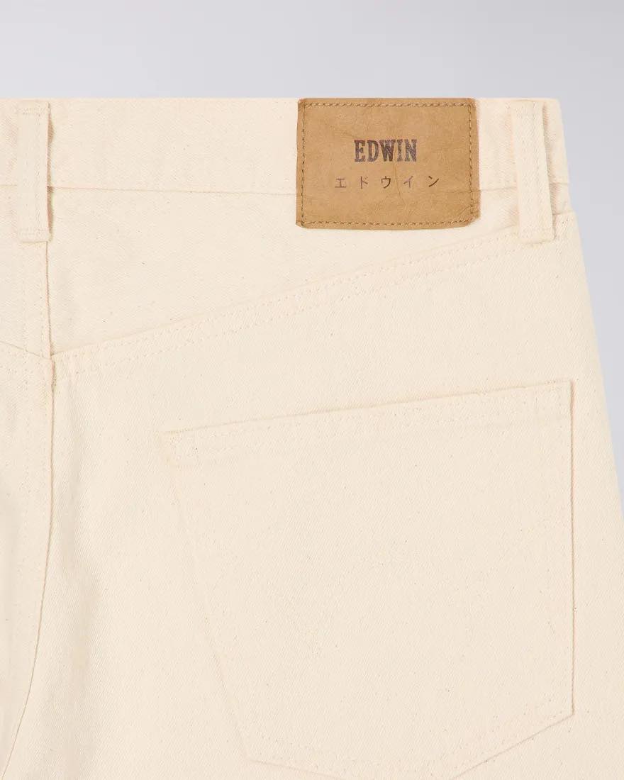 EDWIN LOOSE STRAIGHT JEANS KAIHARA RED SELVEDGE 13 OZ NATURAL - NATURAL RINSED