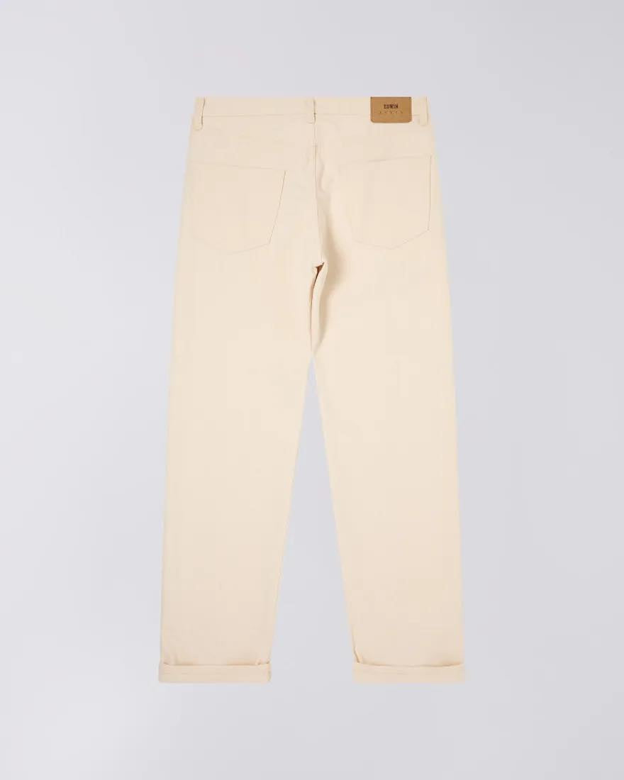 EDWIN LOOSE STRAIGHT JEANS KAIHARA RED SELVEDGE 13 OZ NATURAL - NATURAL RINSED