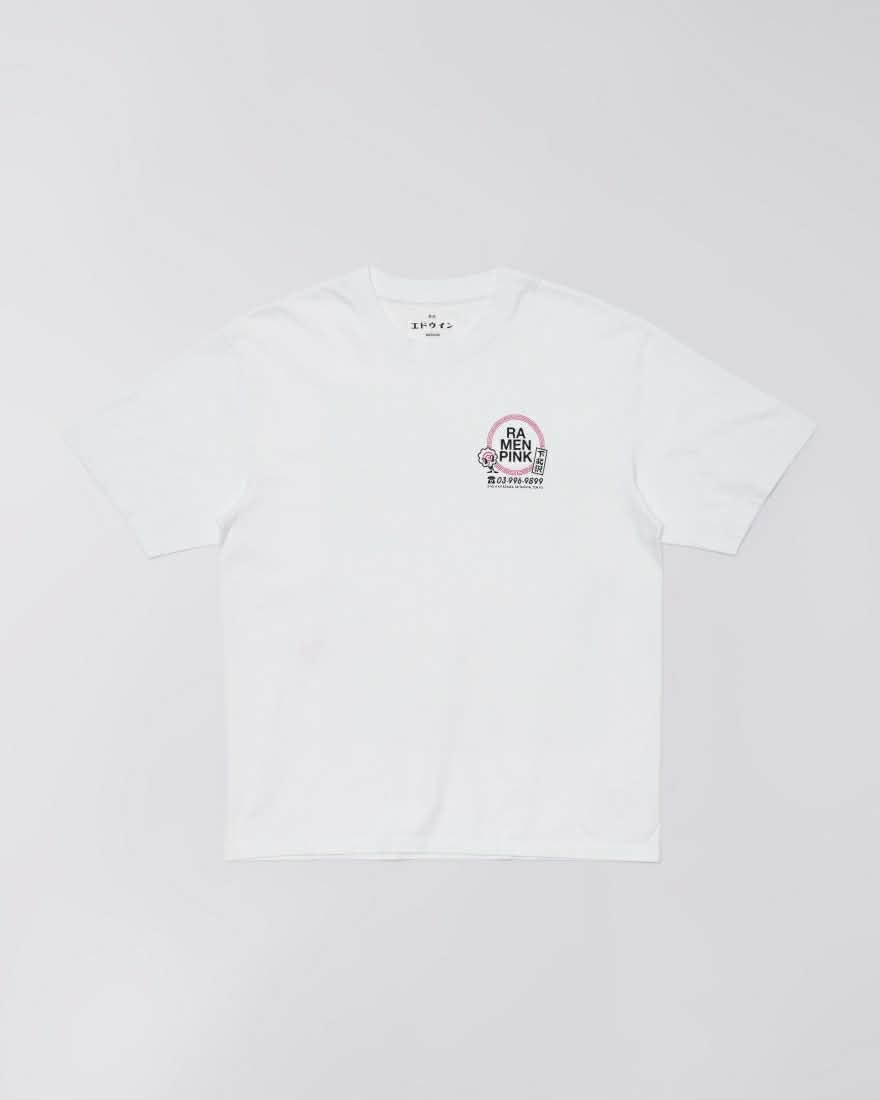 EDWIN T-SHIRT RAMEN T-SHIRT - WHITE