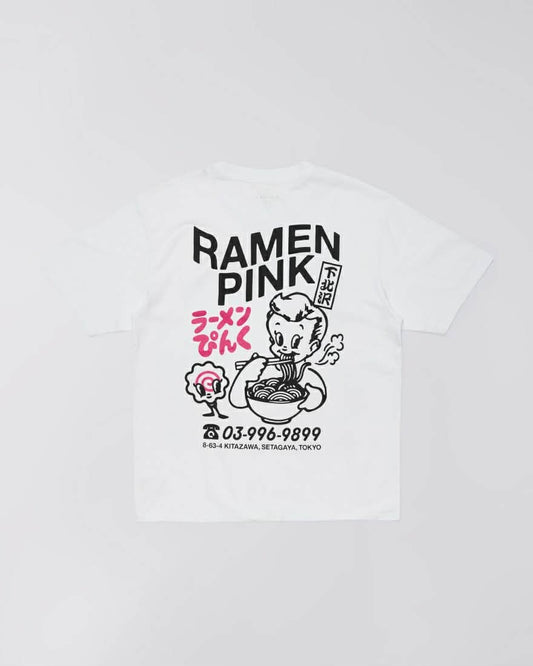 EDWIN T-SHIRT RAMEN T-SHIRT - WHITE
