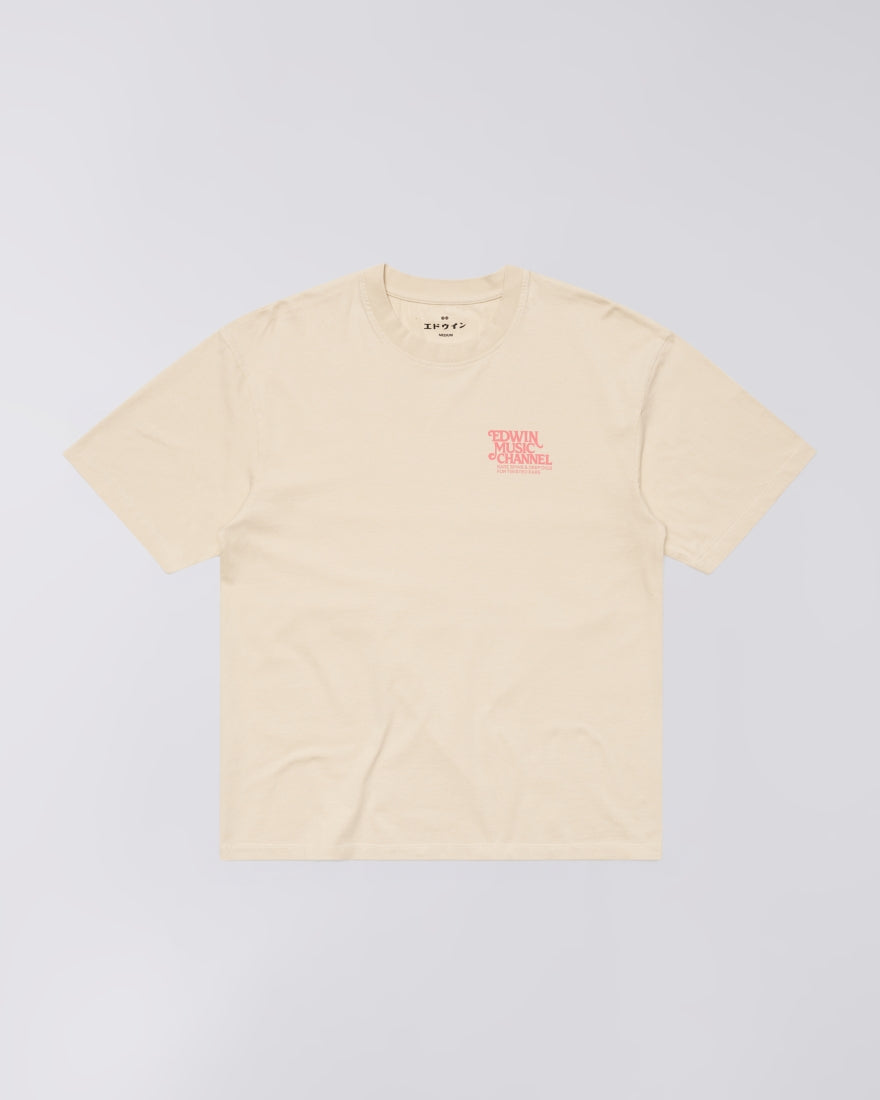 EDWIN RARE SPINS T-SHIRT - FOG