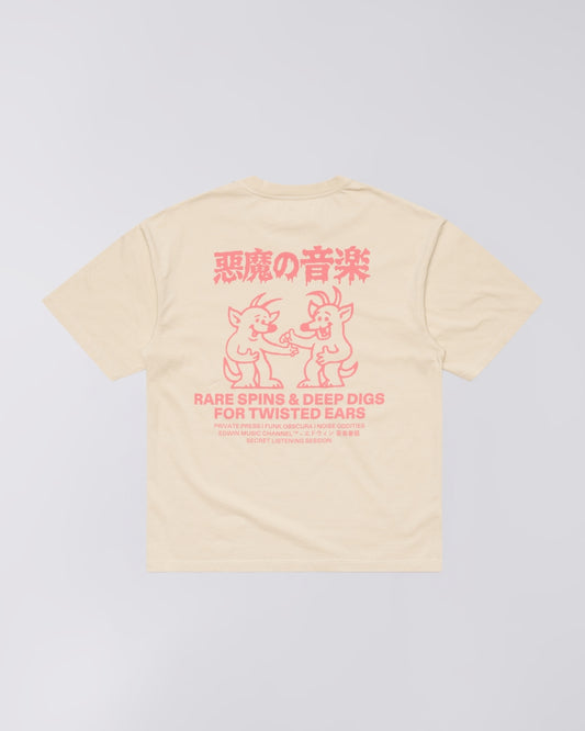 EDWIN RARE SPINS T-SHIRT - FOG