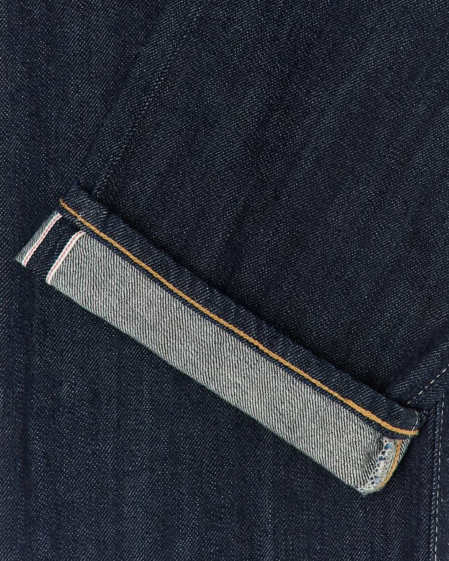 EDWIN REGULAR STRAIGHT JEANS KAIHARA 10,5 OZ INDIGO DENIM - BLUE RINSED