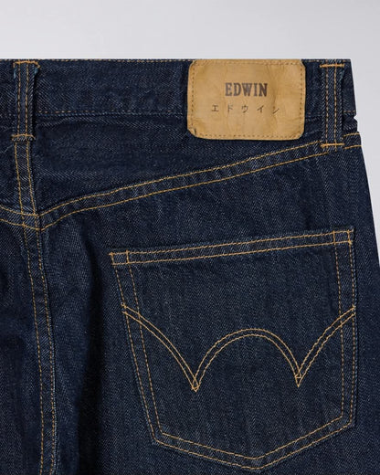 EDWIN REGULAR STRAIGHT JEANS KAIHARA 10,5 OZ INDIGO DENIM - BLUE RINSED