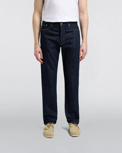 EDWIN REGULAR STRAIGHT JEANS KAIHARA 10,5 OZ INDIGO DENIM - BLUE RINSED
