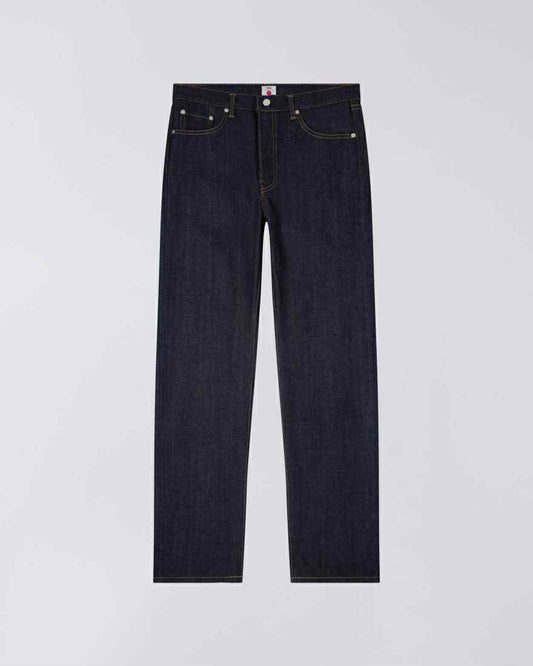 EDWIN REGULAR STRAIGHT JEANS KURABO RED SELVEDGE INDIGO DENIM - BLUE UNWASHED