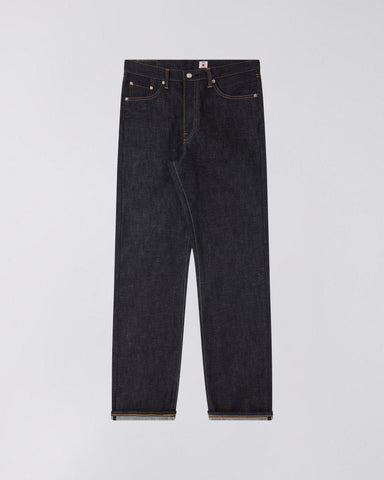 EDWIN REGULAR STRAIGHT JEANS KAIHARA RAIMBOW SELVEDGE 13.5 OZ INDIGO DENIM - BLUE UNWASHED