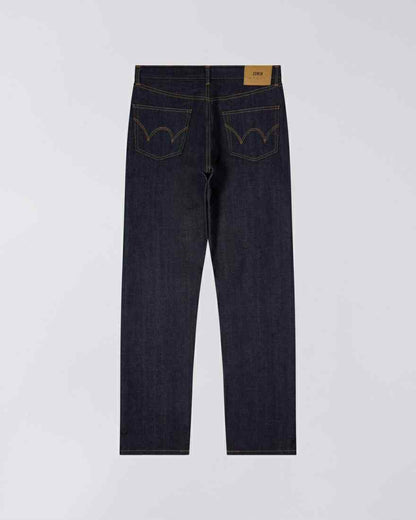 EDWIN REGULAR STRAIGHT JEANS KURABO RED SELVEDGE INDIGO DENIM - BLUE UNWASHED