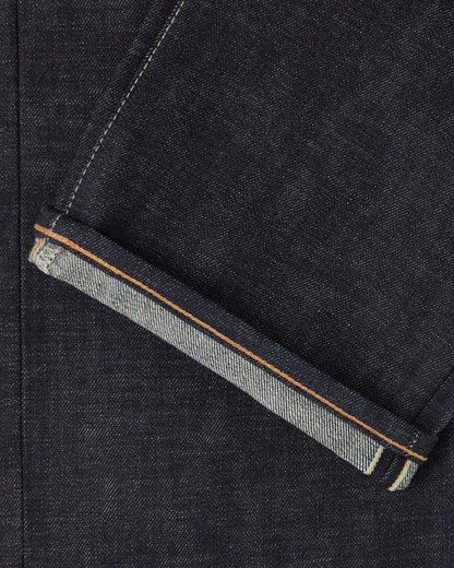 EDWIN REGULAR STRAIGHT JEANS KAIHARA RAIMBOW SELVEDGE 13.5 OZ INDIGO DENIM - BLUE UNWASHED