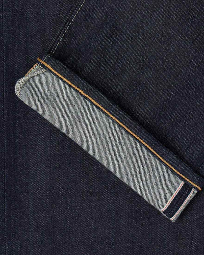 EDWIN REGULAR STRAIGHT JEANS KURABO RED SELVEDGE INDIGO DENIM - BLUE UNWASHED