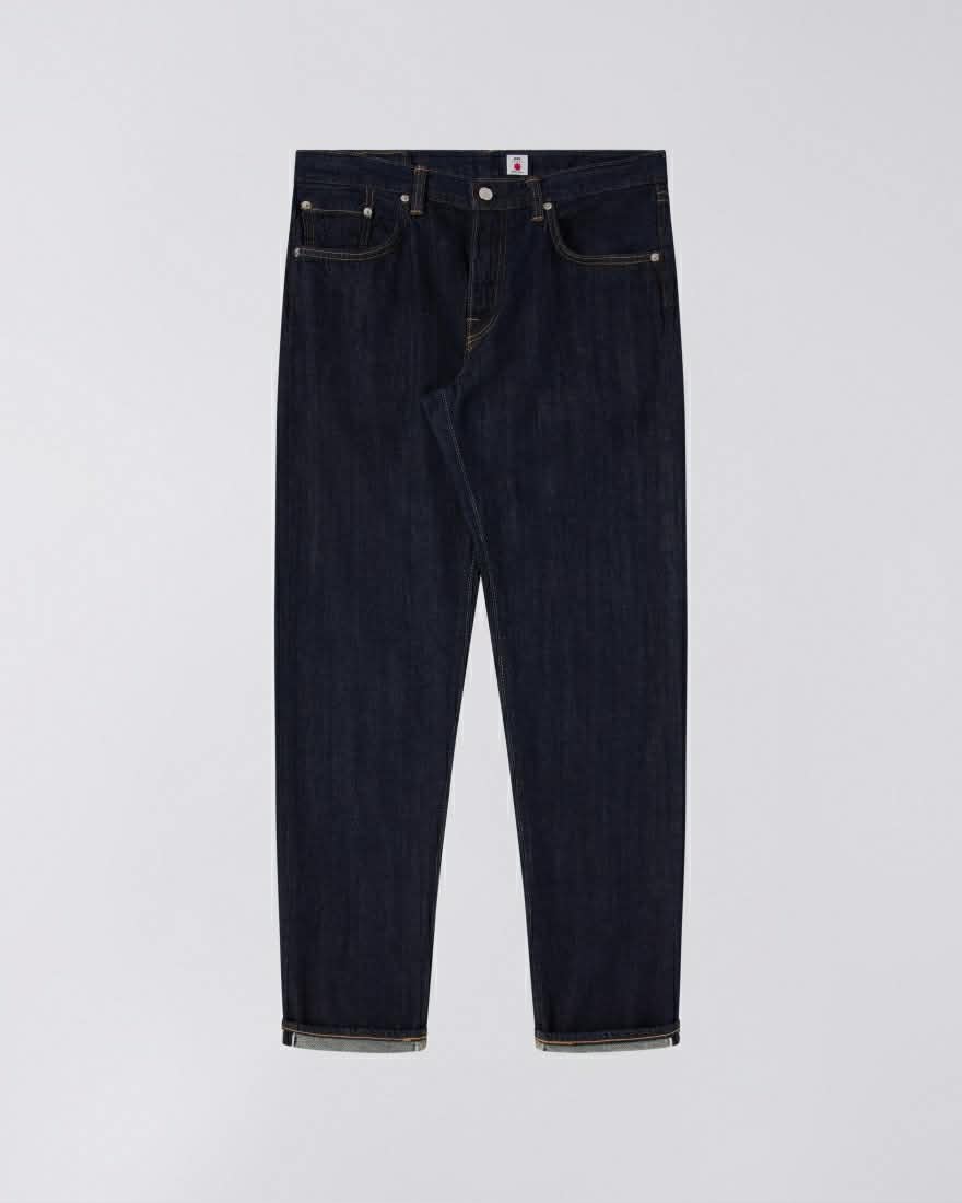EDWIN REGULAR TAPERED JEANS KAIHARA 10,5 OZ INDIGO DENIM - BLUE RINSED