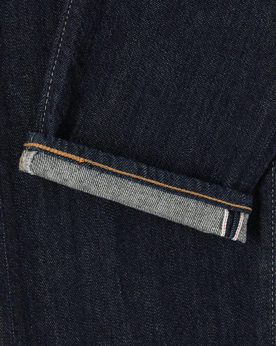 EDWIN REGULAR TAPERED JEANS KAIHARA 10,5 OZ INDIGO DENIM - BLUE RINSED