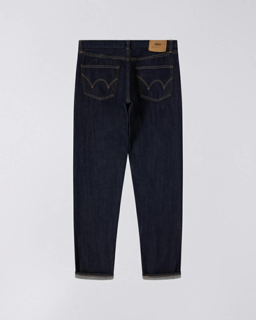 EDWIN REGULAR TAPERED JEANS KAIHARA 10,5 OZ INDIGO DENIM - BLUE RINSED