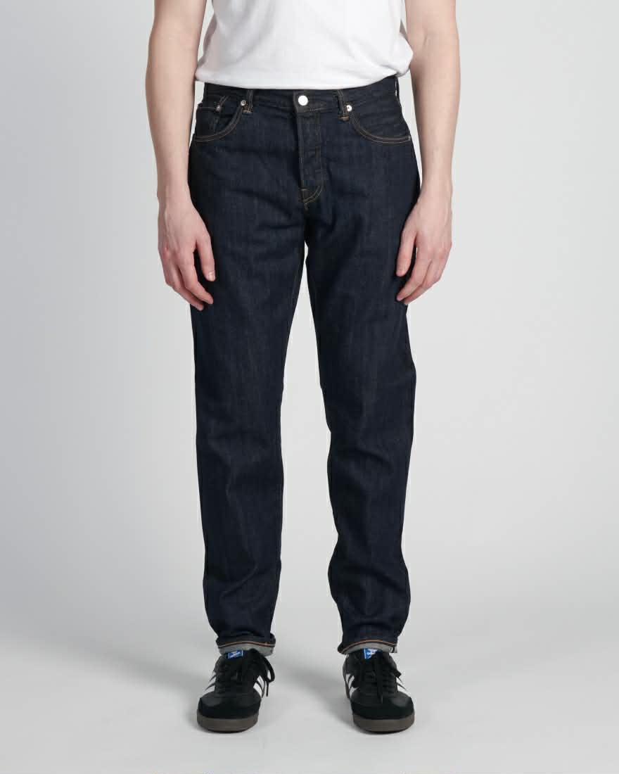 EDWIN REGULAR TAPERED JEANS KAIHARA 10,5 OZ INDIGO DENIM - BLUE RINSED