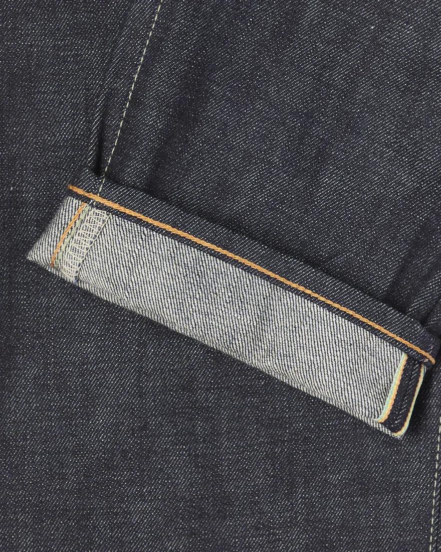 EDWIN REGULAR TAPERED JEANS KAIHARA RAIMBOW SELVEDGE 13.5 OZ INDIGO DENIM - BLUE UNWASHED