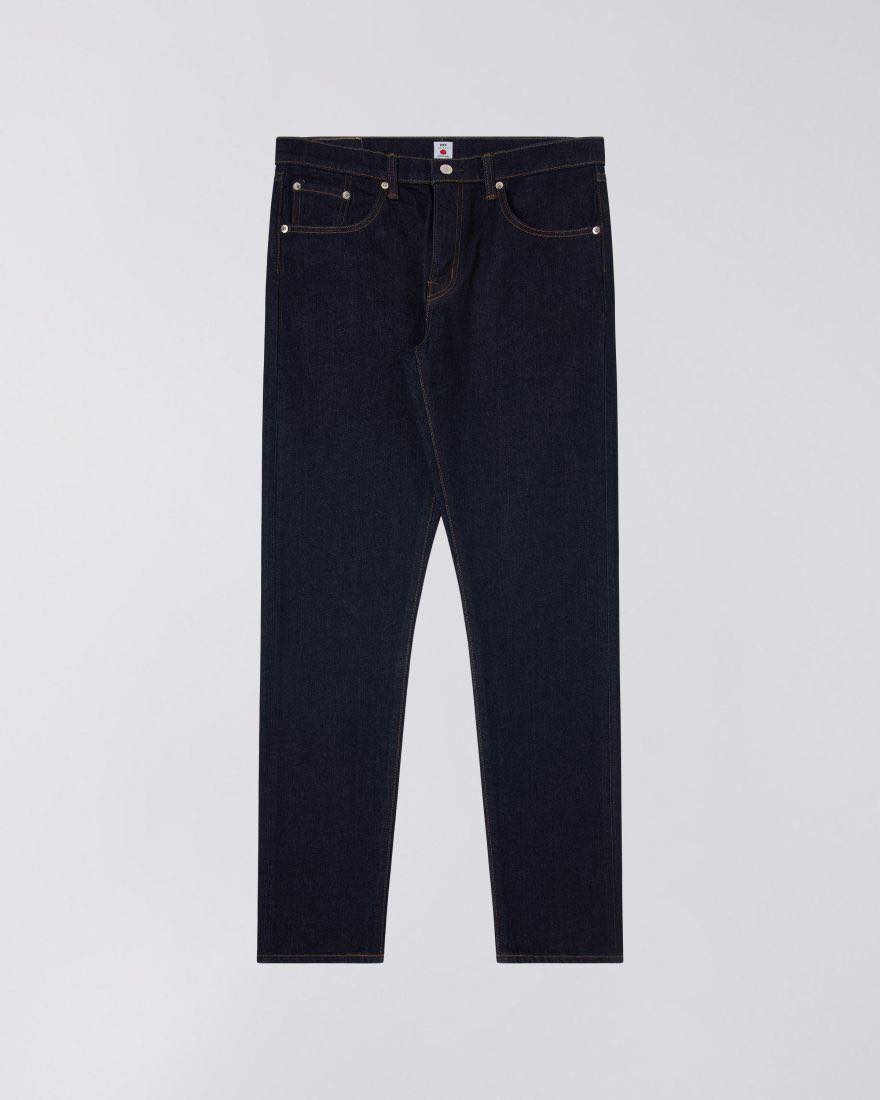 EDWIN SLIM TAPERED JEANS KAIHARA PURE INDIGO 13 OZ - BLUE RINSED