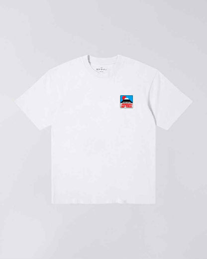 EDWIN T-SHIRT SUNSET ON FUJI SAN - WHITE
