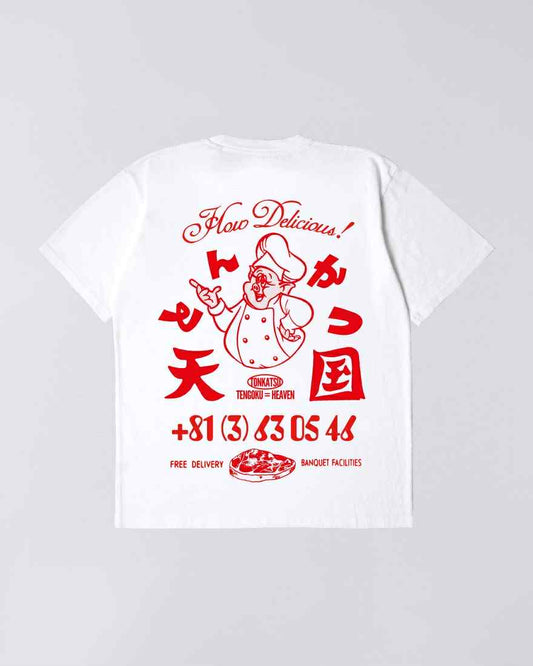 EDWIN T-SHIRT TONKATSU - WHITE