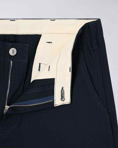 EDWIN WIDE TROUSER NAVY - UNWASHED