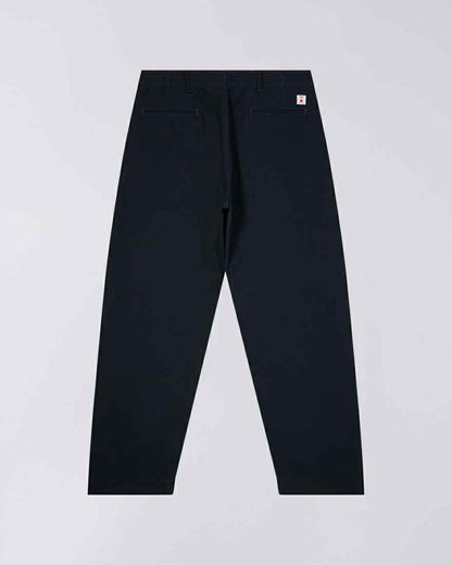 EDWIN WIDE TROUSER NAVY - UNWASHED