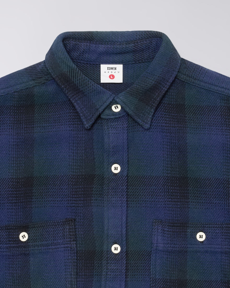EDWIN WORK SHIRT - GREEN