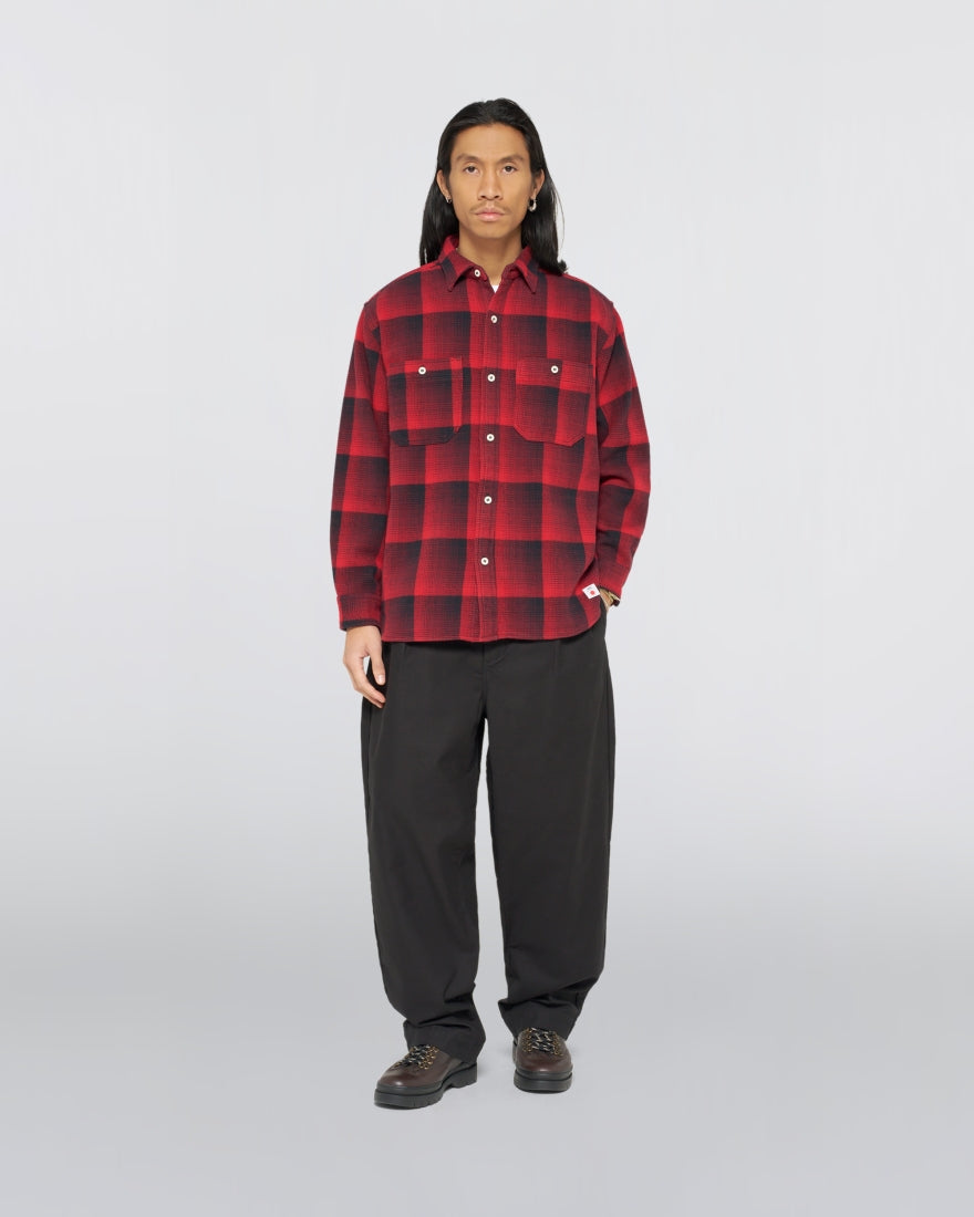 EDWIN WORK SHIRT - RED