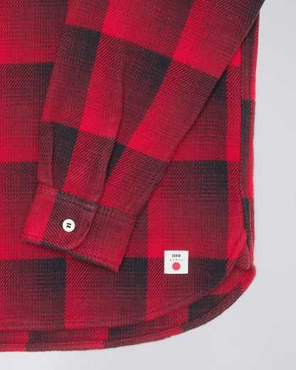 EDWIN WORK SHIRT - RED
