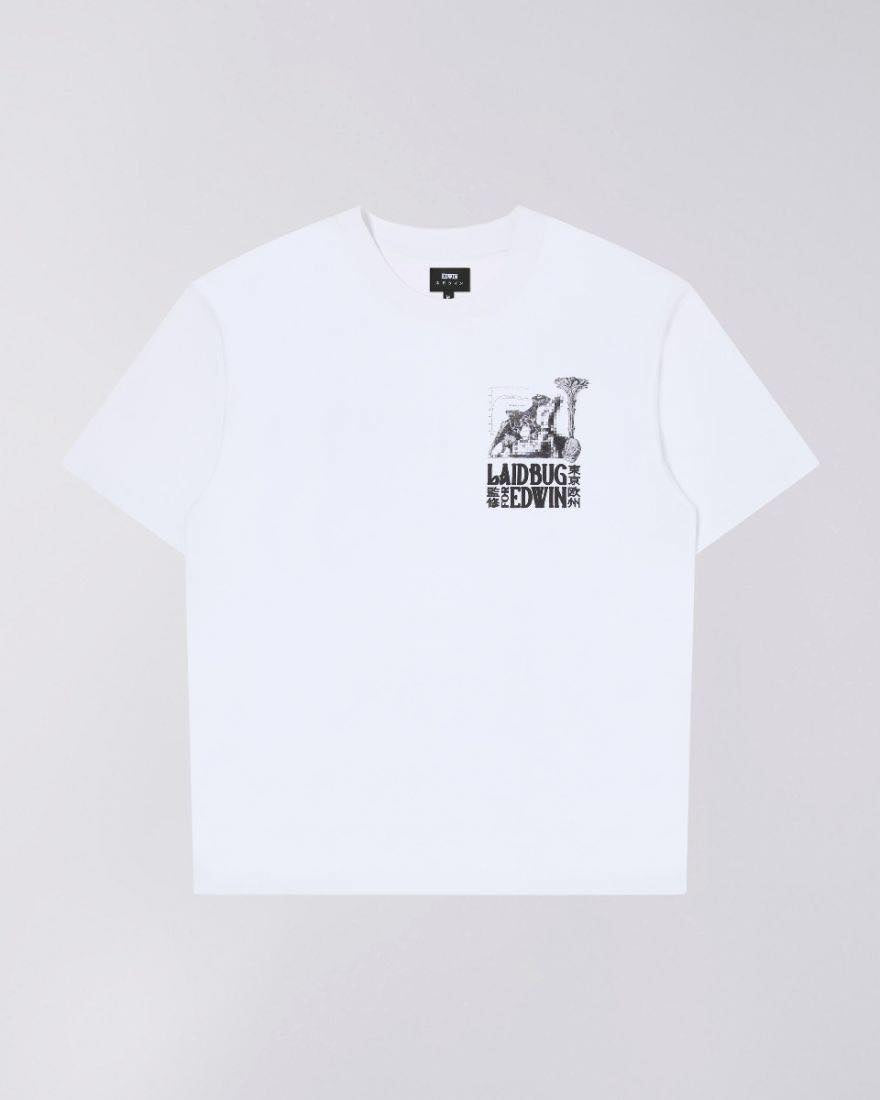 EDWIN YUSUKE ISAO T-SHIRT - WHITE