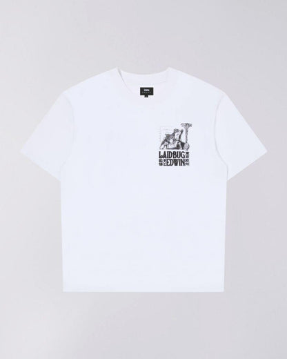 EDWIN YUSUKE ISAO T-SHIRT - WHITE