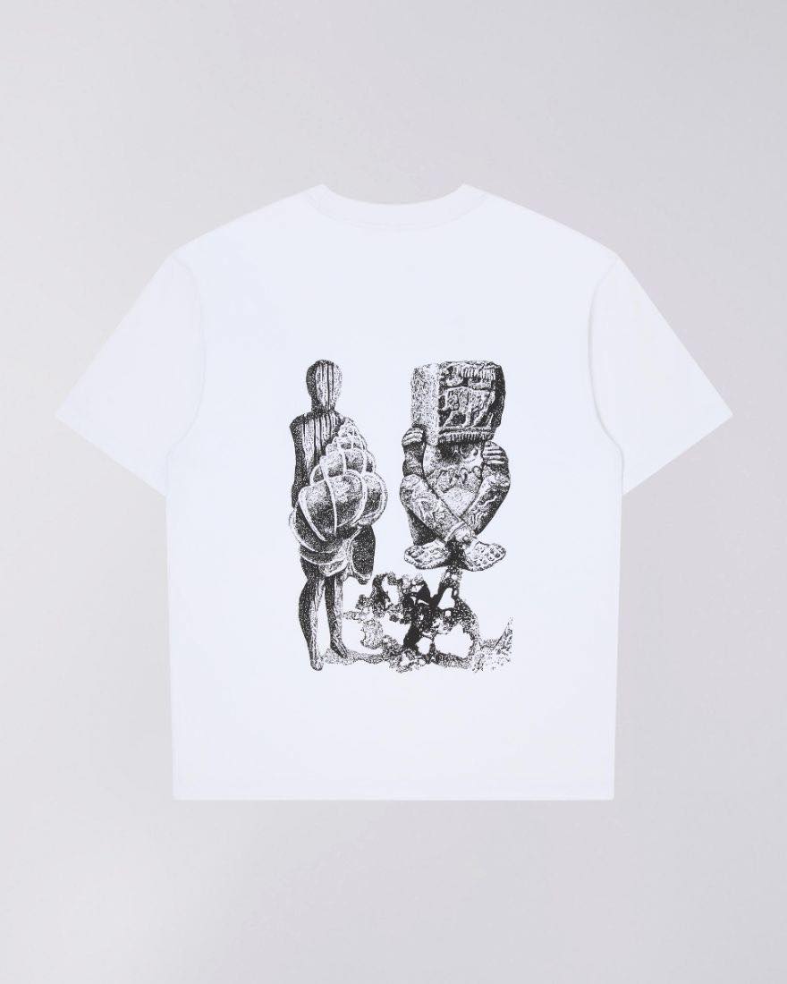 EDWIN YUSUKE ISAO T-SHIRT - WHITE