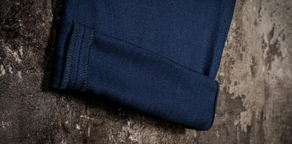 FLEURS DE BAGNE LE PANTALON CARGO HBT METIS - INDIGO