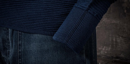FLEURS DE BAGNE LE THERMAL HENLEY "ALBERT" - INDIGO