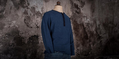 FLEURS DE BAGNE LE THERMAL HENLEY "ALBERT" - INDIGO