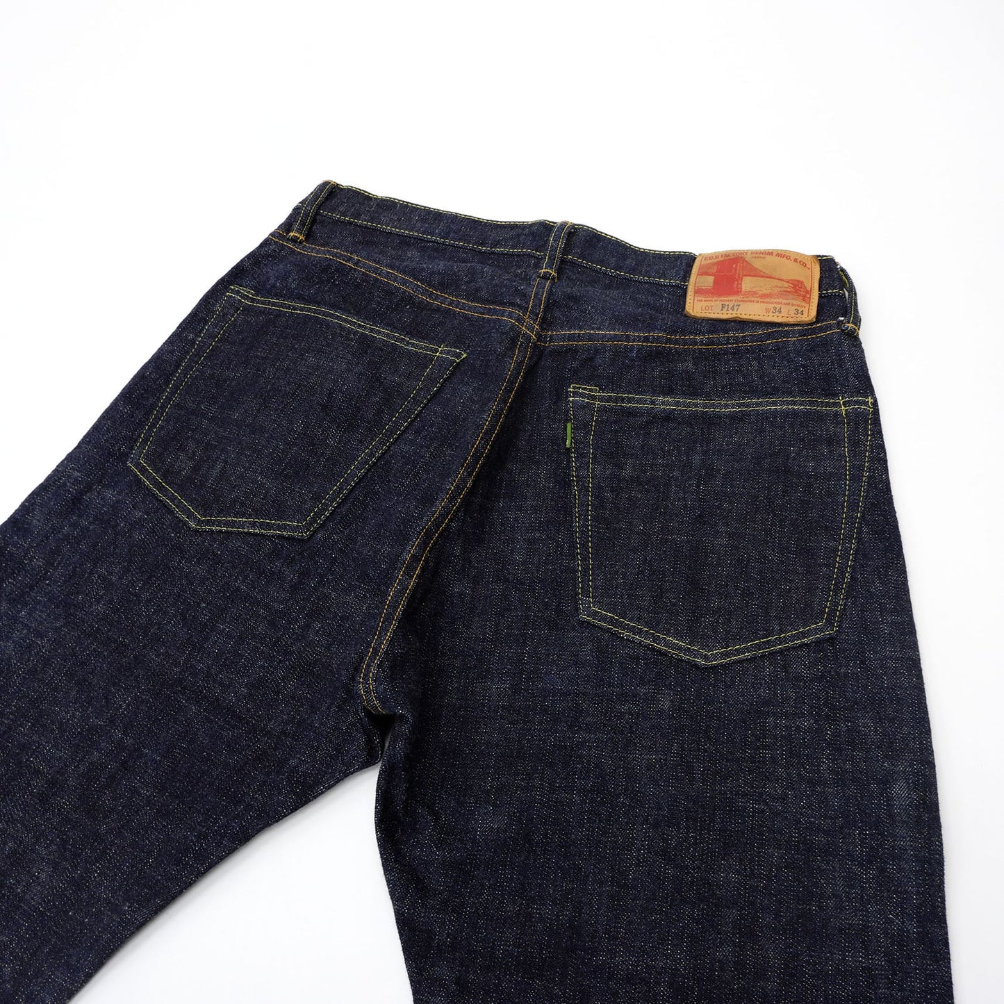 F143 G3 SELVEDGE DENIM 5 POCKETS - INDIGO