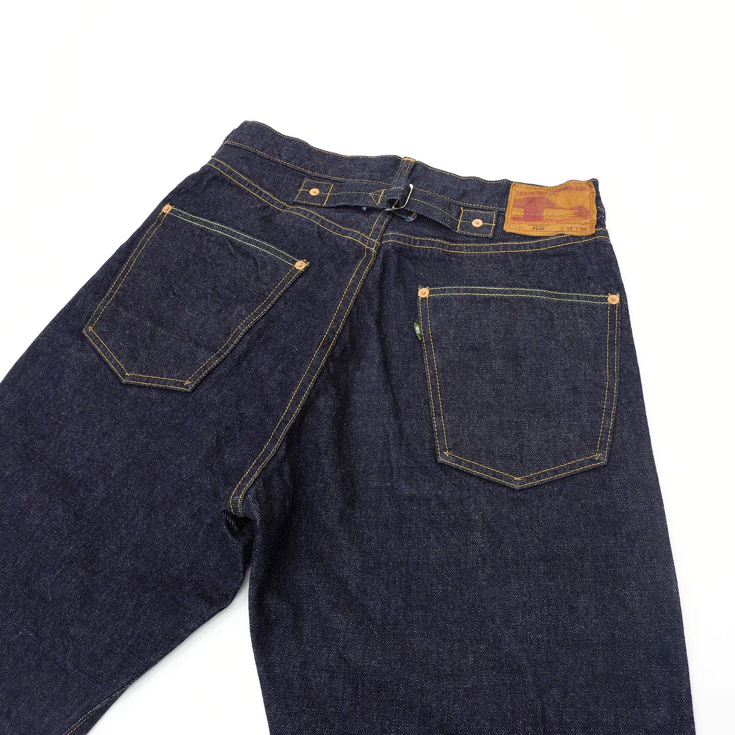 F165 SELVEDGE DENIM GARAGE 5 POCKETS - INDIGO
