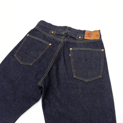 F165 SELVEDGE DENIM GARAGE 5 POCKETS - INDIGO