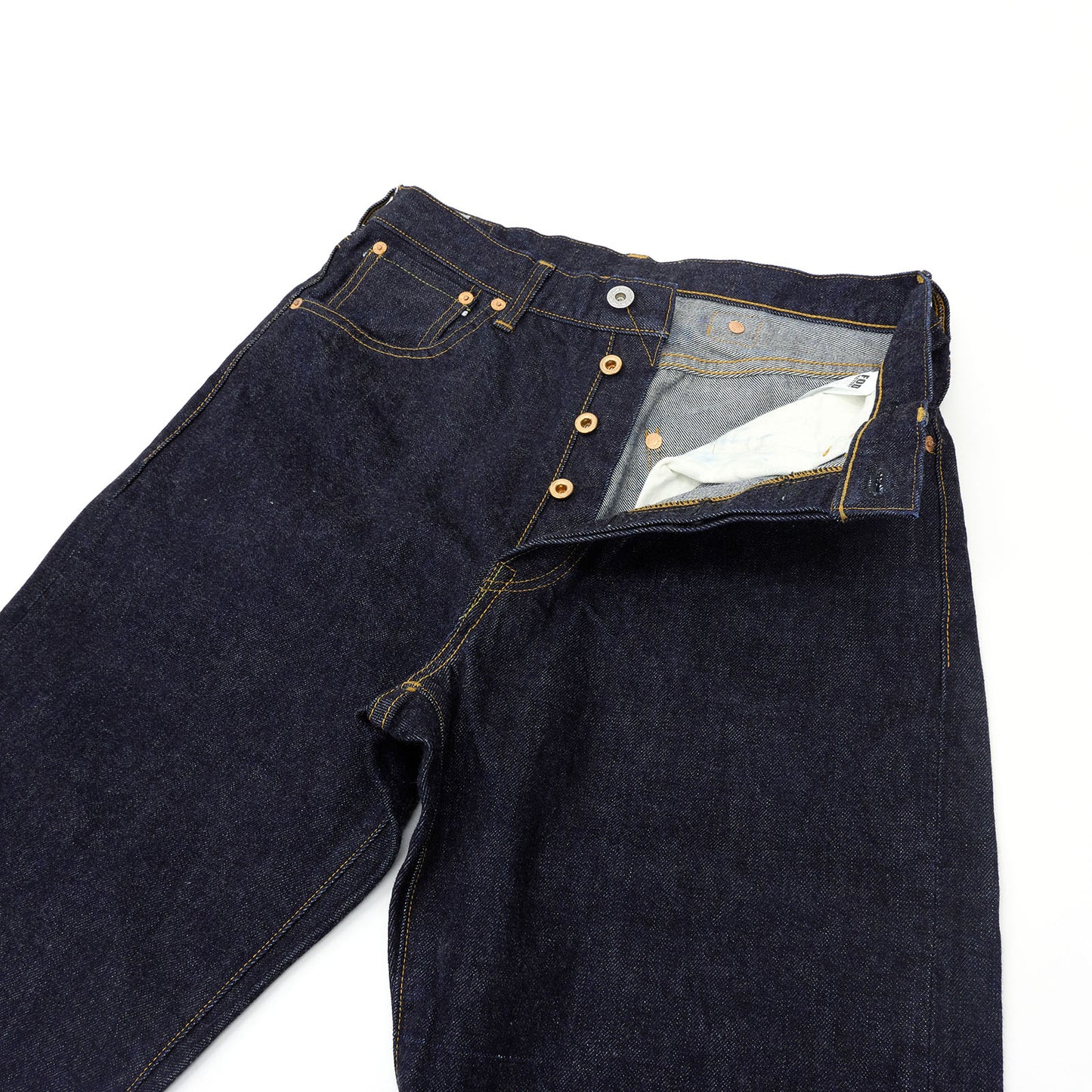 F165 SELVEDGE DENIM GARAGE 5 POCKETS - INDIGO