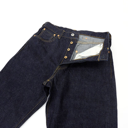 F165 SELVEDGE DENIM GARAGE 5 POCKETS - INDIGO