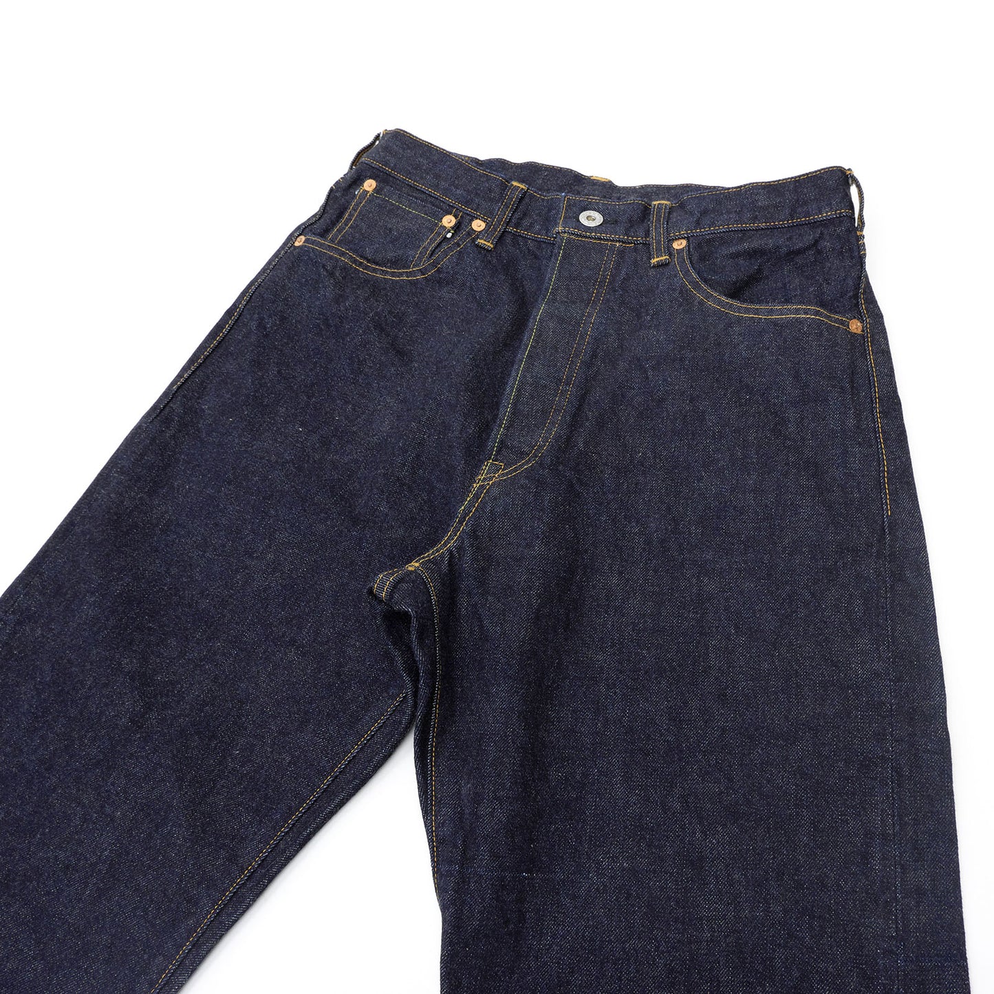 F165 SELVEDGE DENIM GARAGE 5 POCKETS - INDIGO