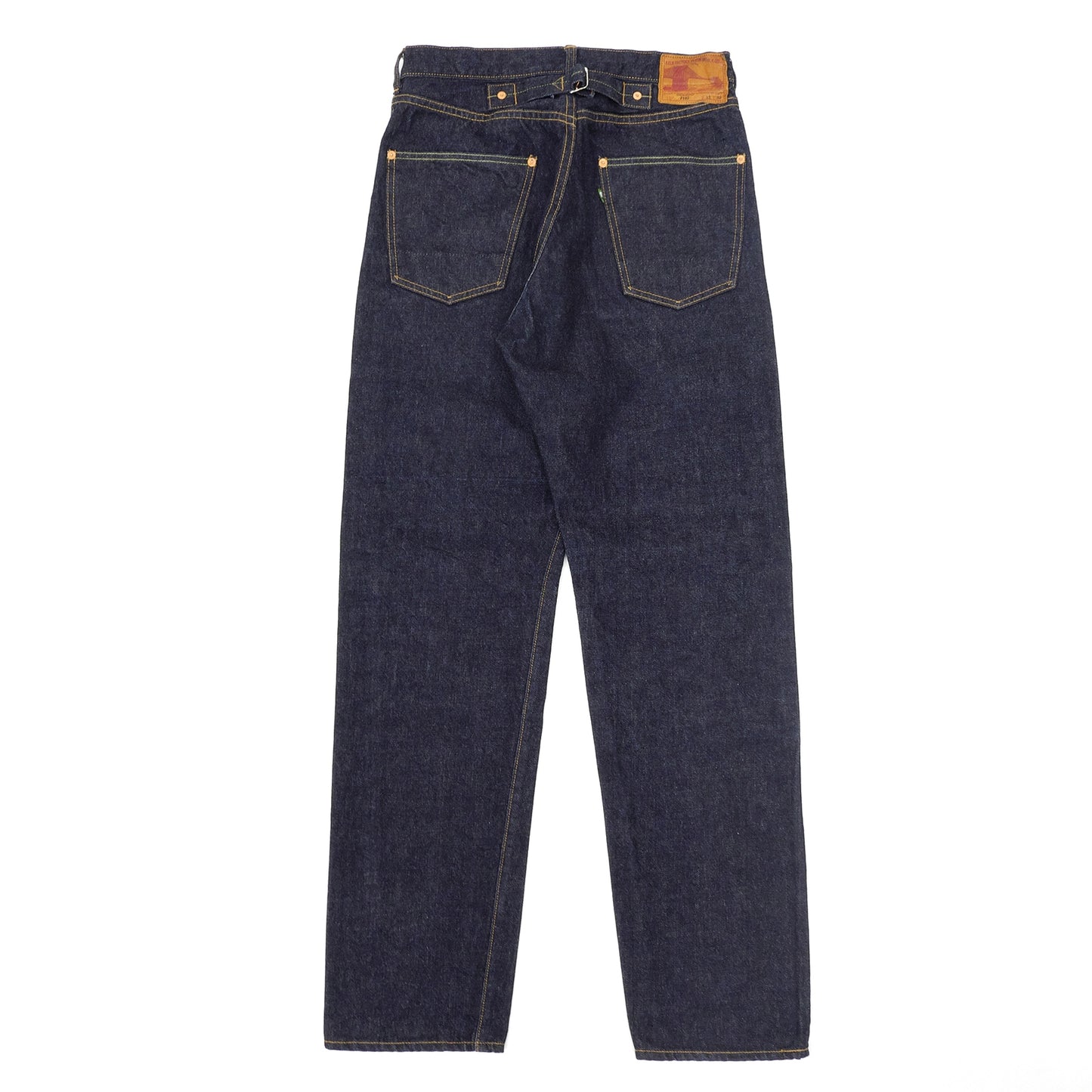 F165 SELVEDGE DENIM GARAGE 5 POCKETS - INDIGO