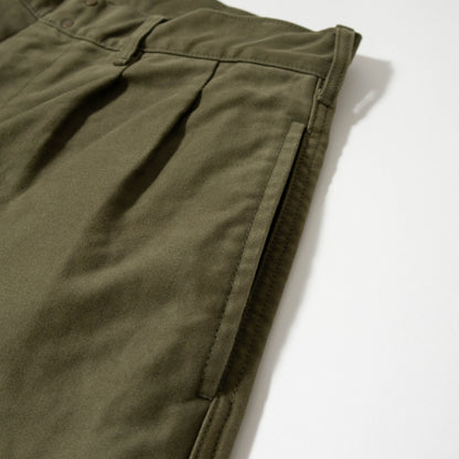FOB FACTORY F0543 MOLESKIN TROUSERS - OLIVE